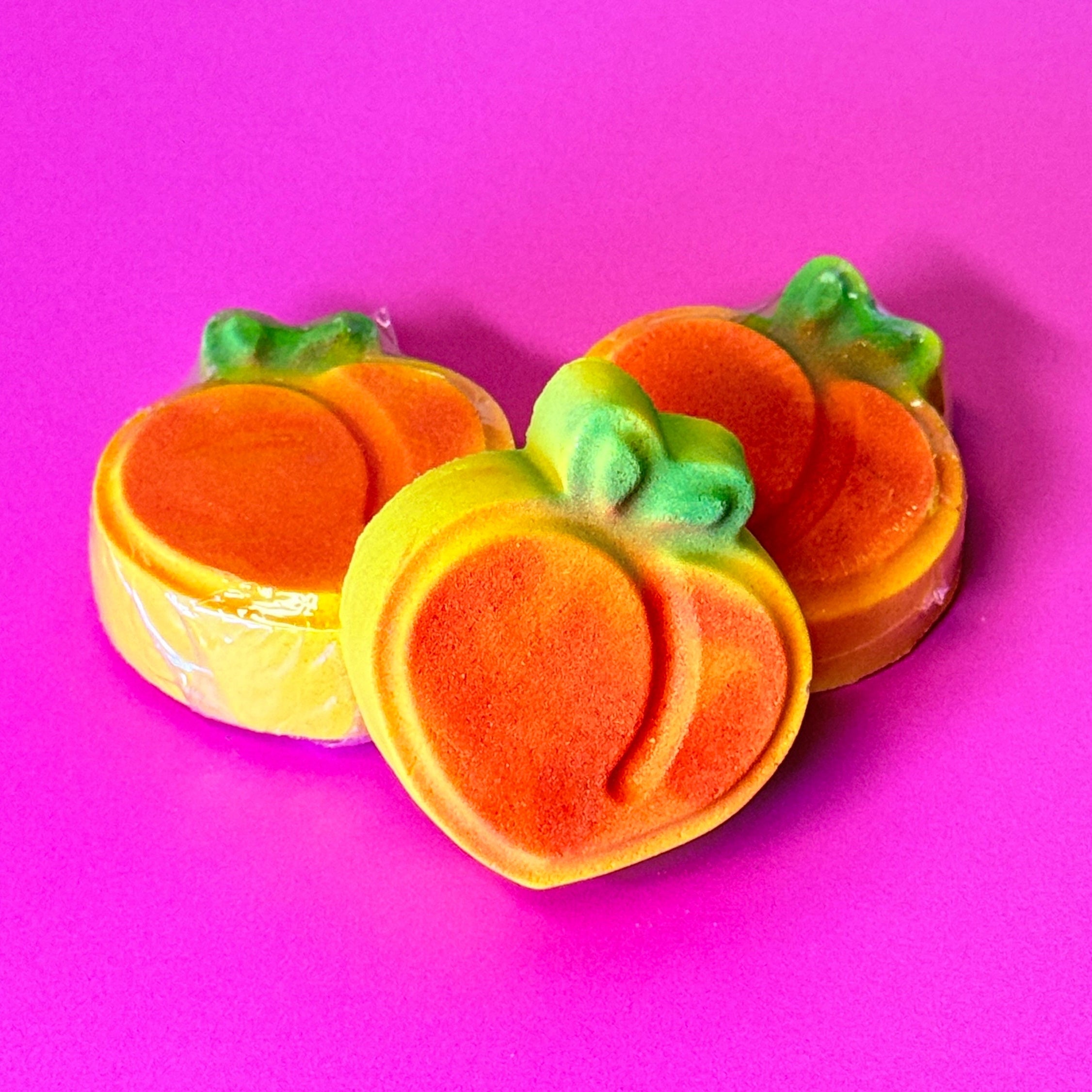 peach bath bomb