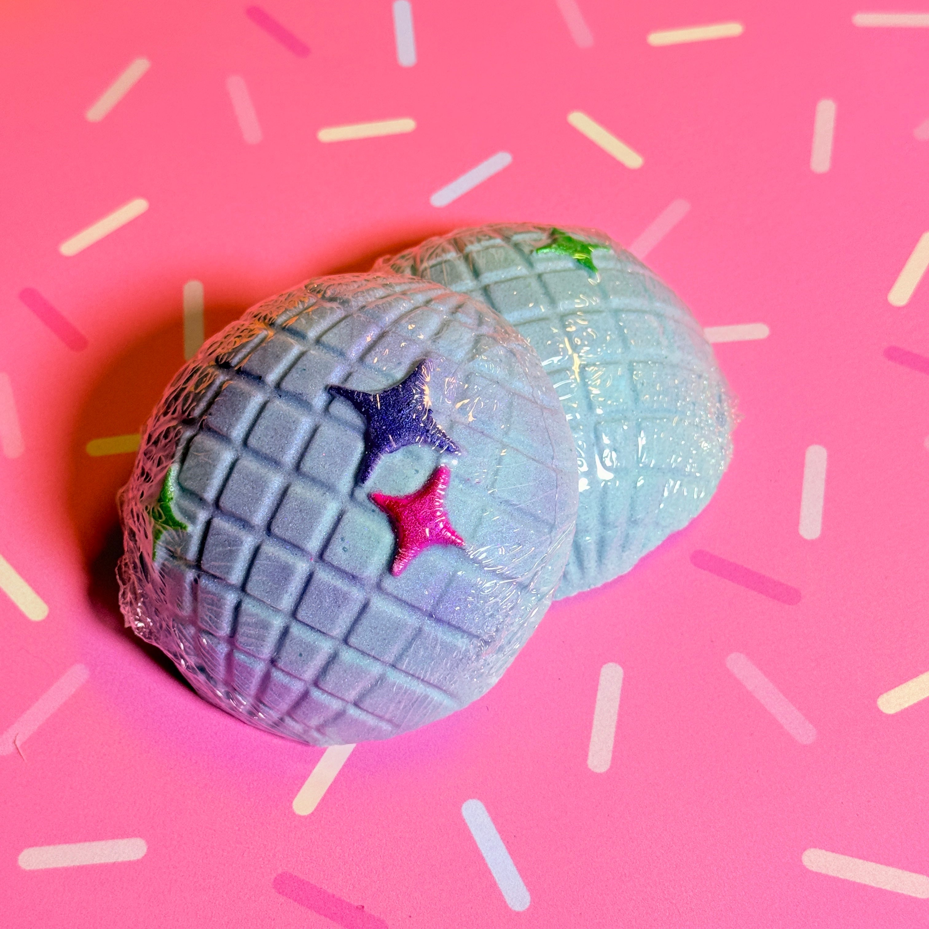 Disco Ball- Rainbow Sherbet - Bath Bomb