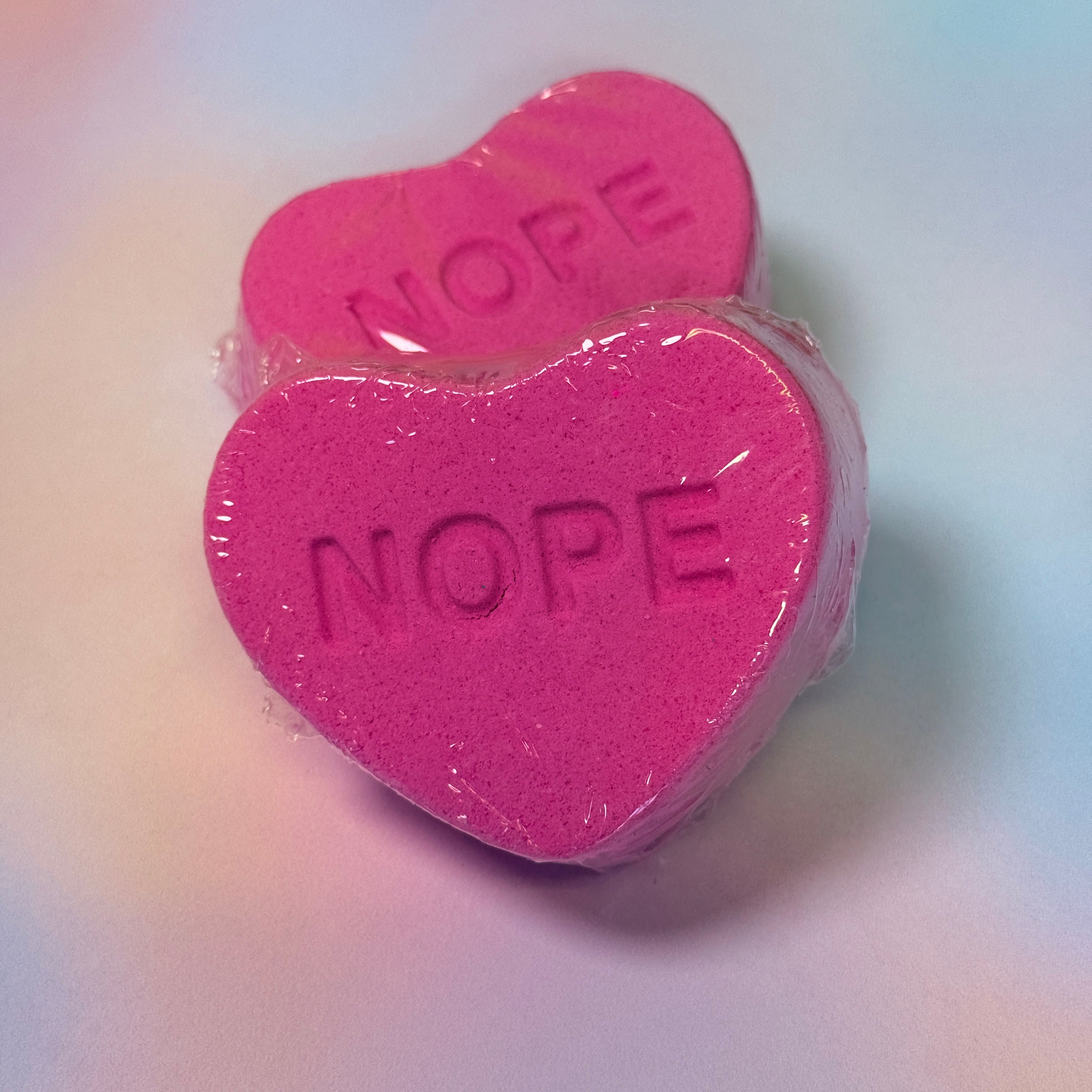 Conversation Hearts Bath Bomb
