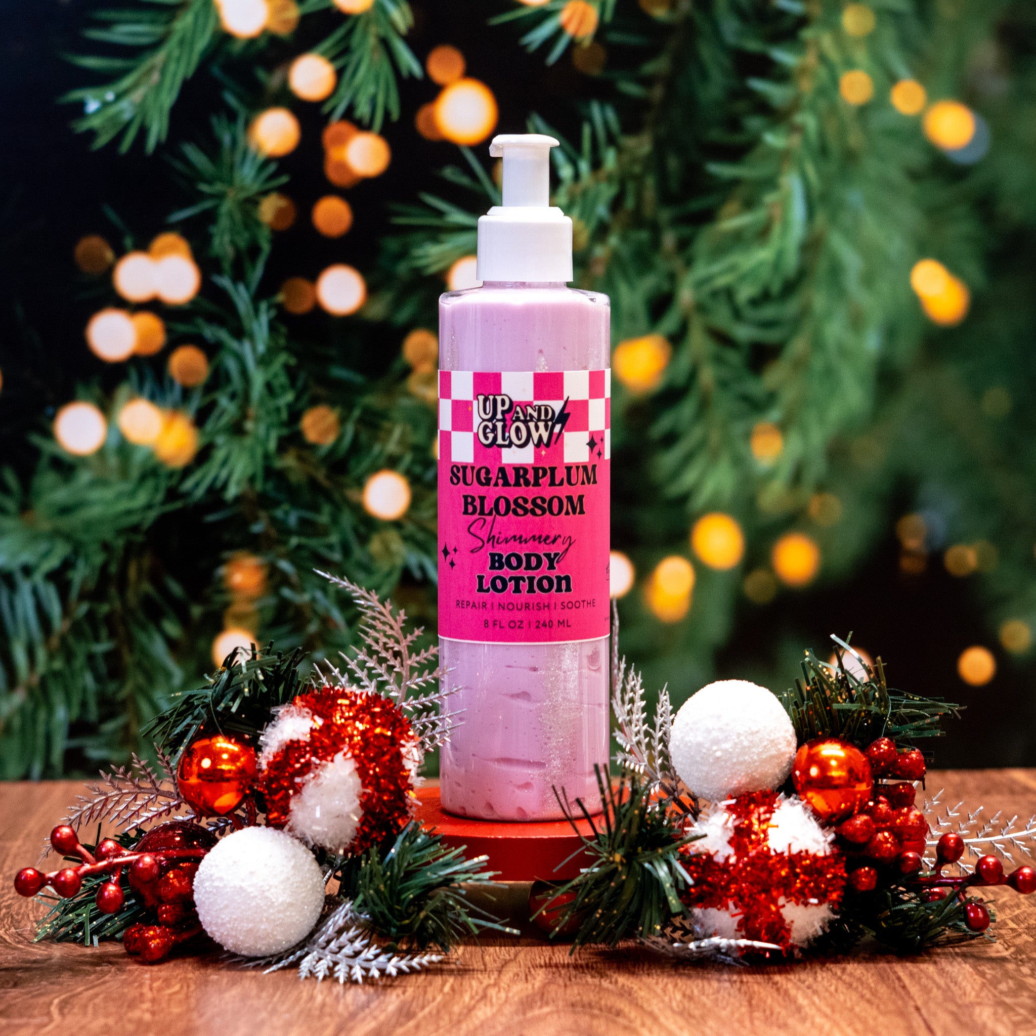 Sugar Plum Blossom (Holographic Glitter)