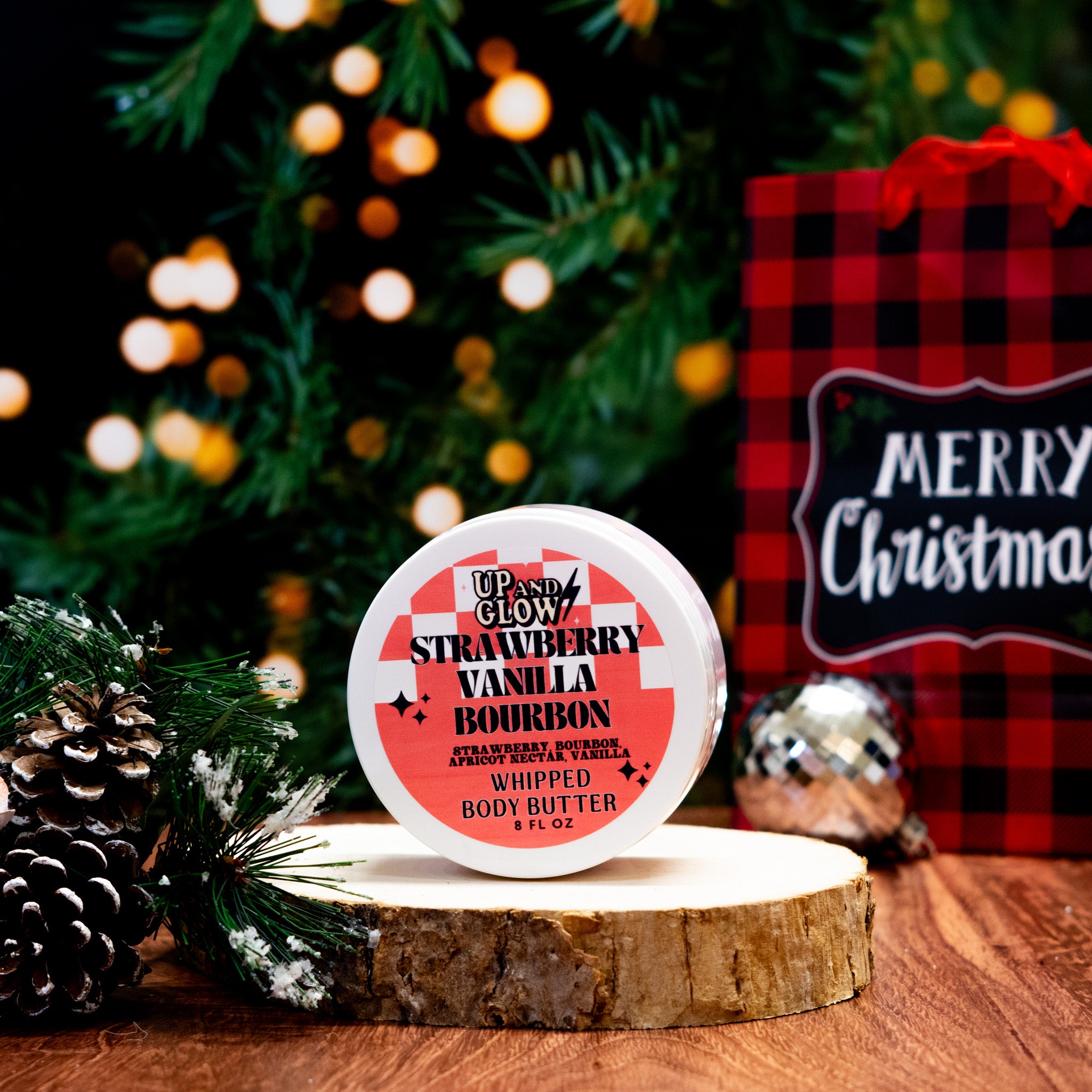 Strawberry Vanilla Bourbon Hydrating Shea Body Butter