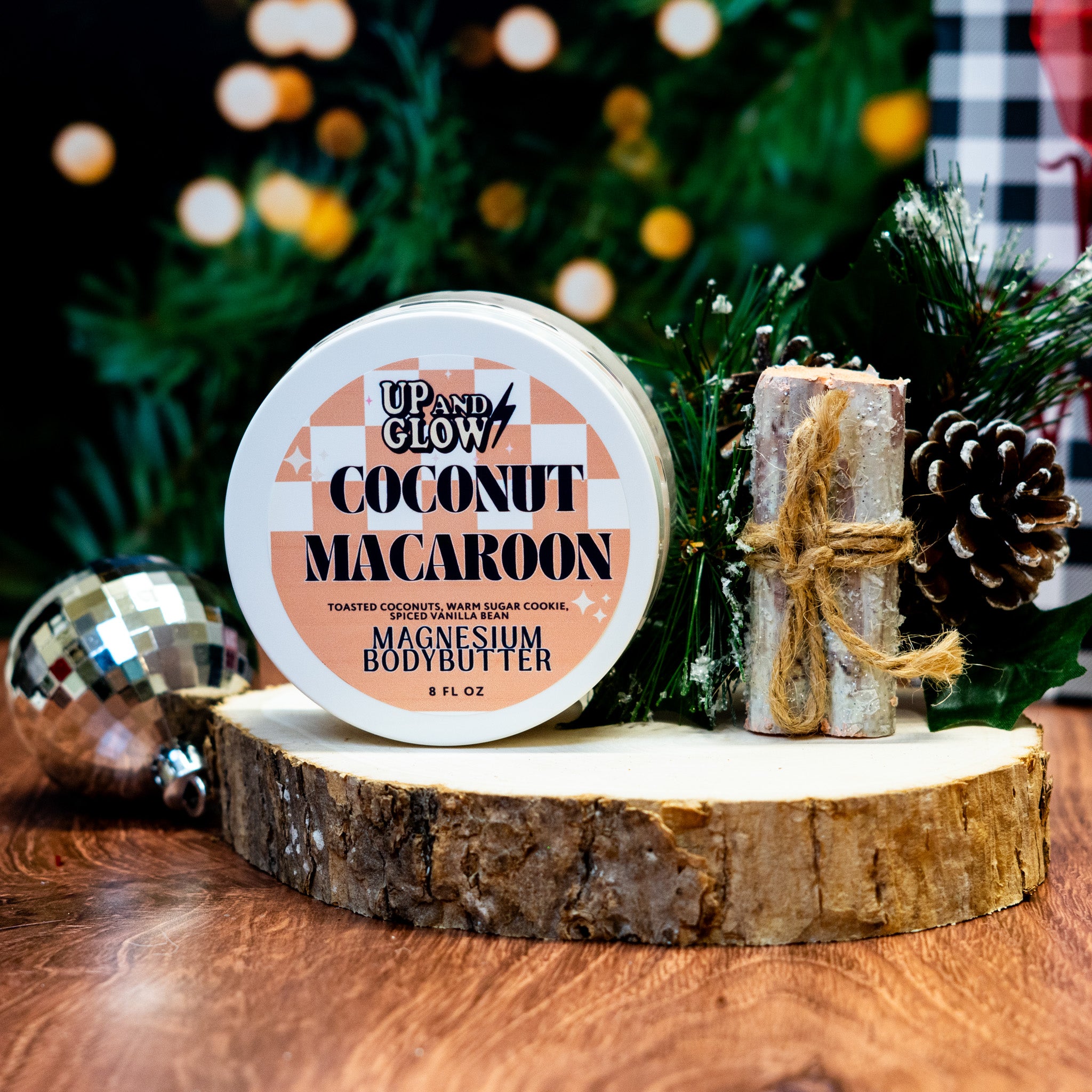 Rice Ceramide- Magnesium Body Butter- Coconut Macaroon