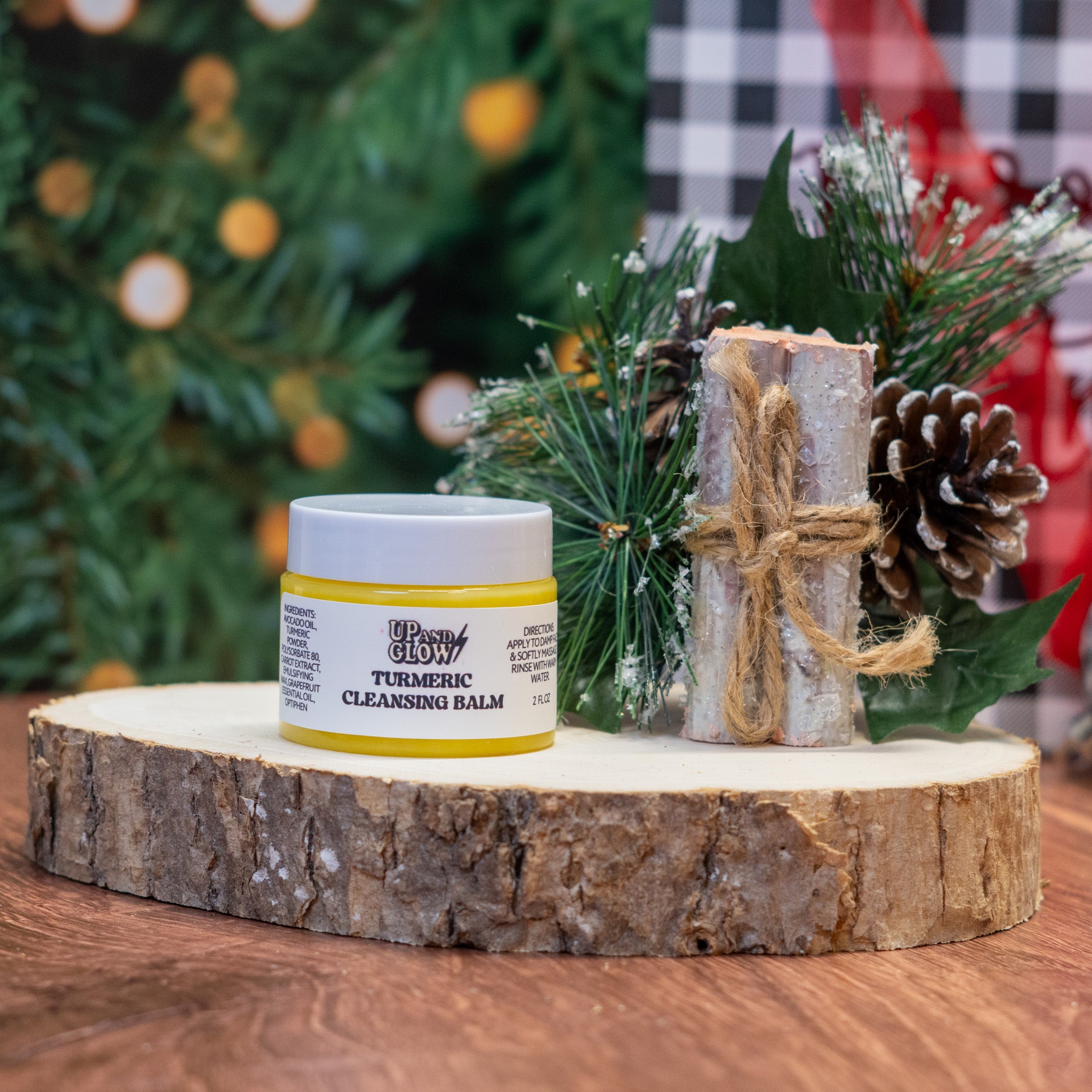 Turmeric & Carrot Brightening Face Cleansing Balm