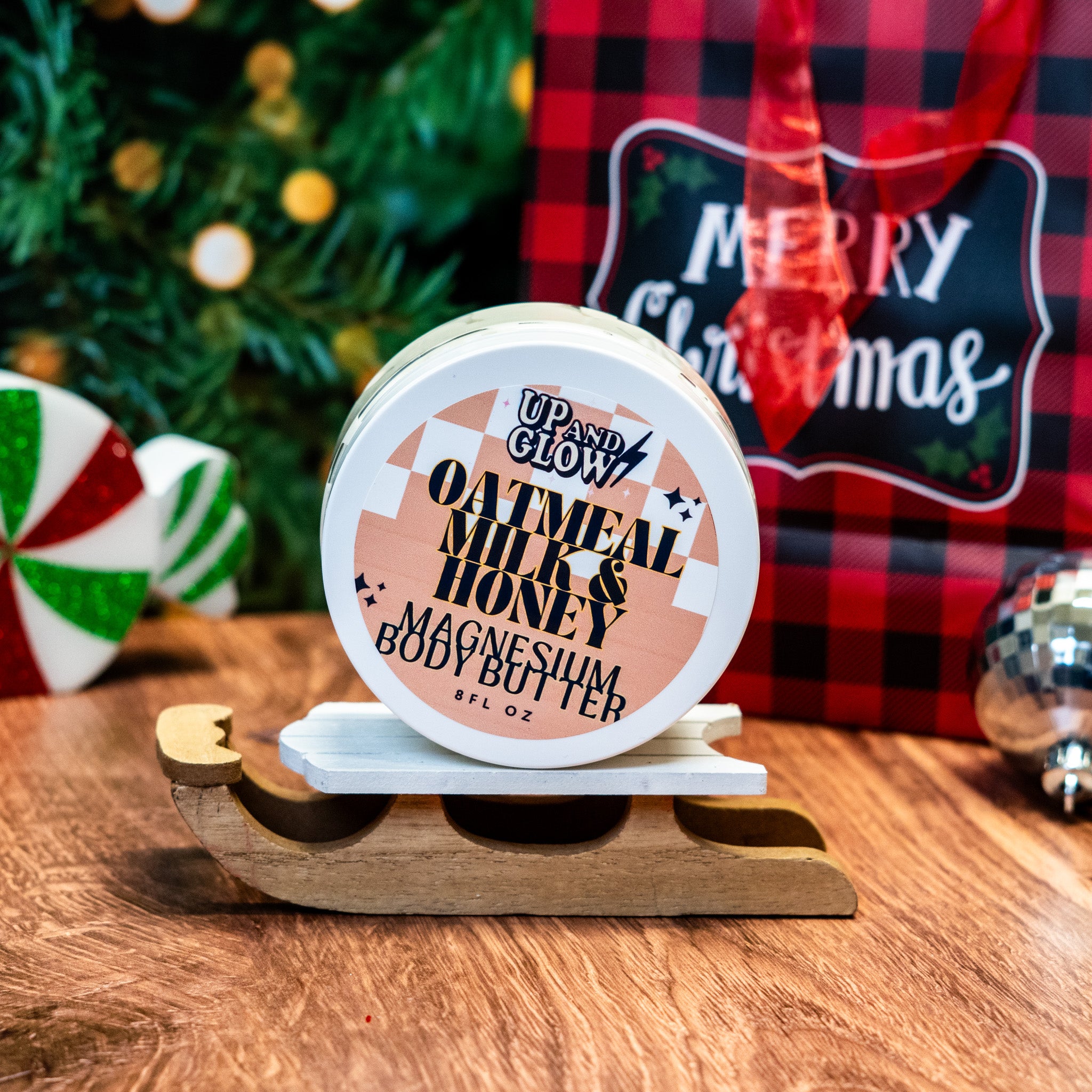 Magnesium Body Butter - Oatmeal, milk & honey