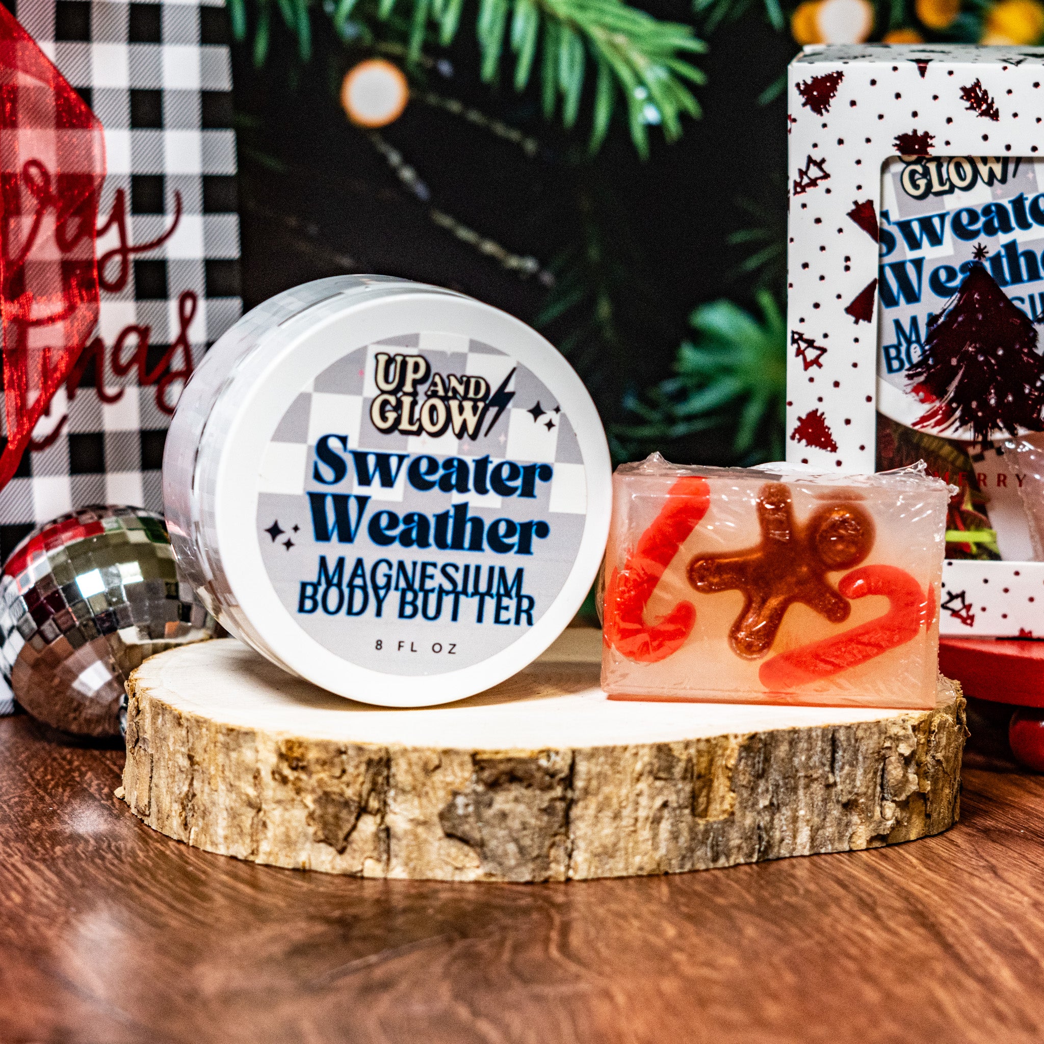 Sweater Weather Magnesium Body Butter & Peppermint Soap