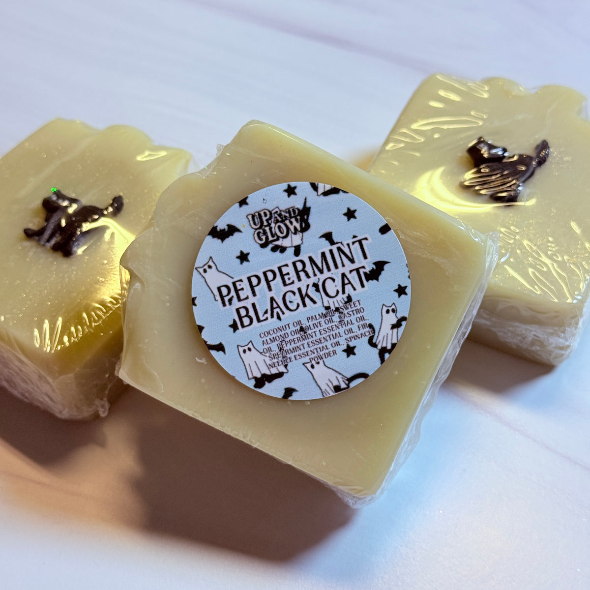 Peppermint Black Cat Soap