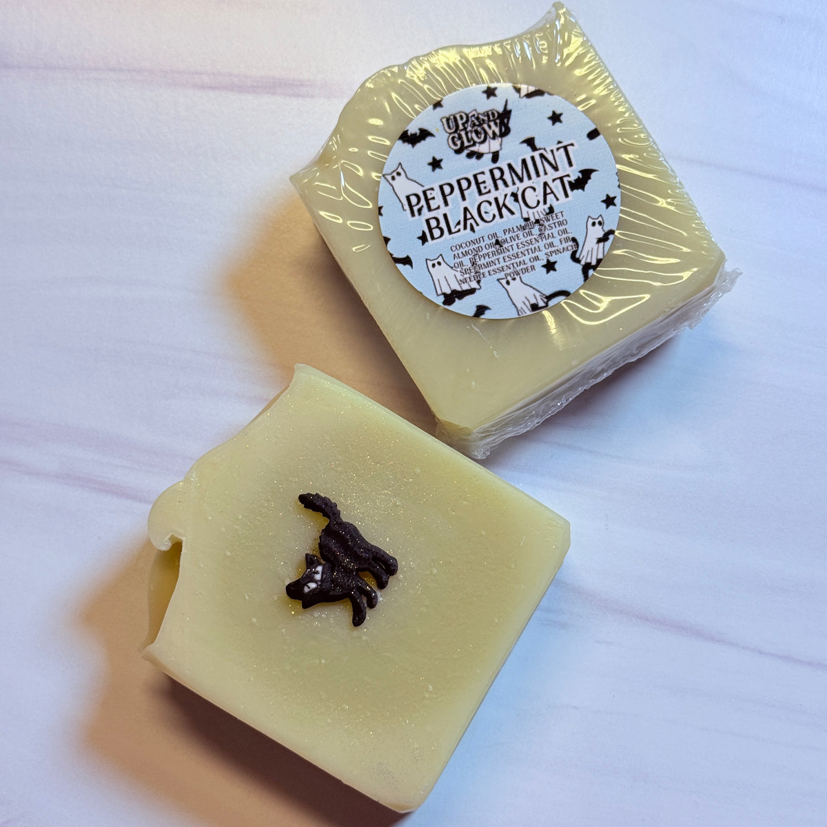 Peppermint Black Cat Soap