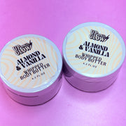 almond and vanilla whipped rice ceramide body butter. the best hydration