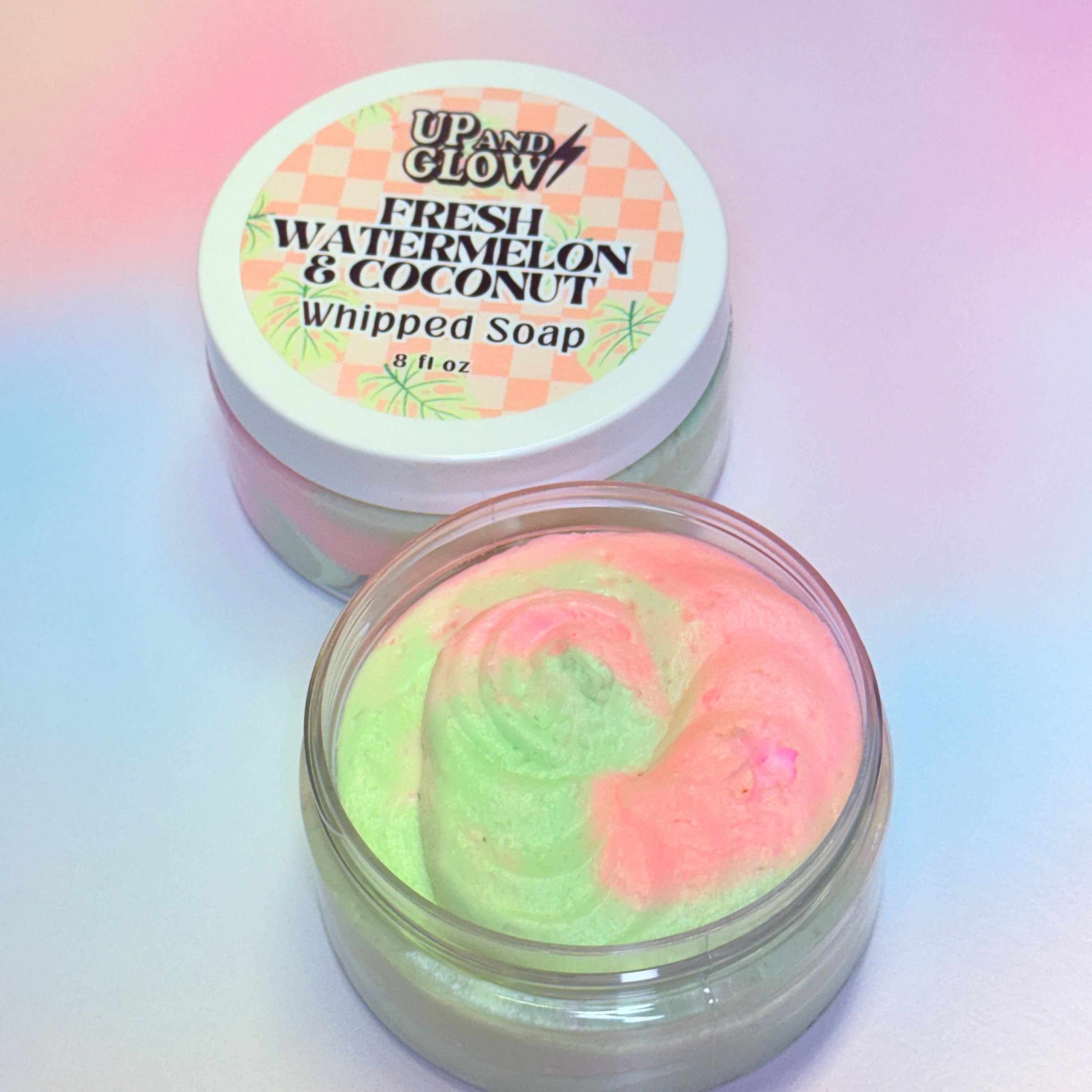 Fresh Watermelon & Coconut - Whipped Soap