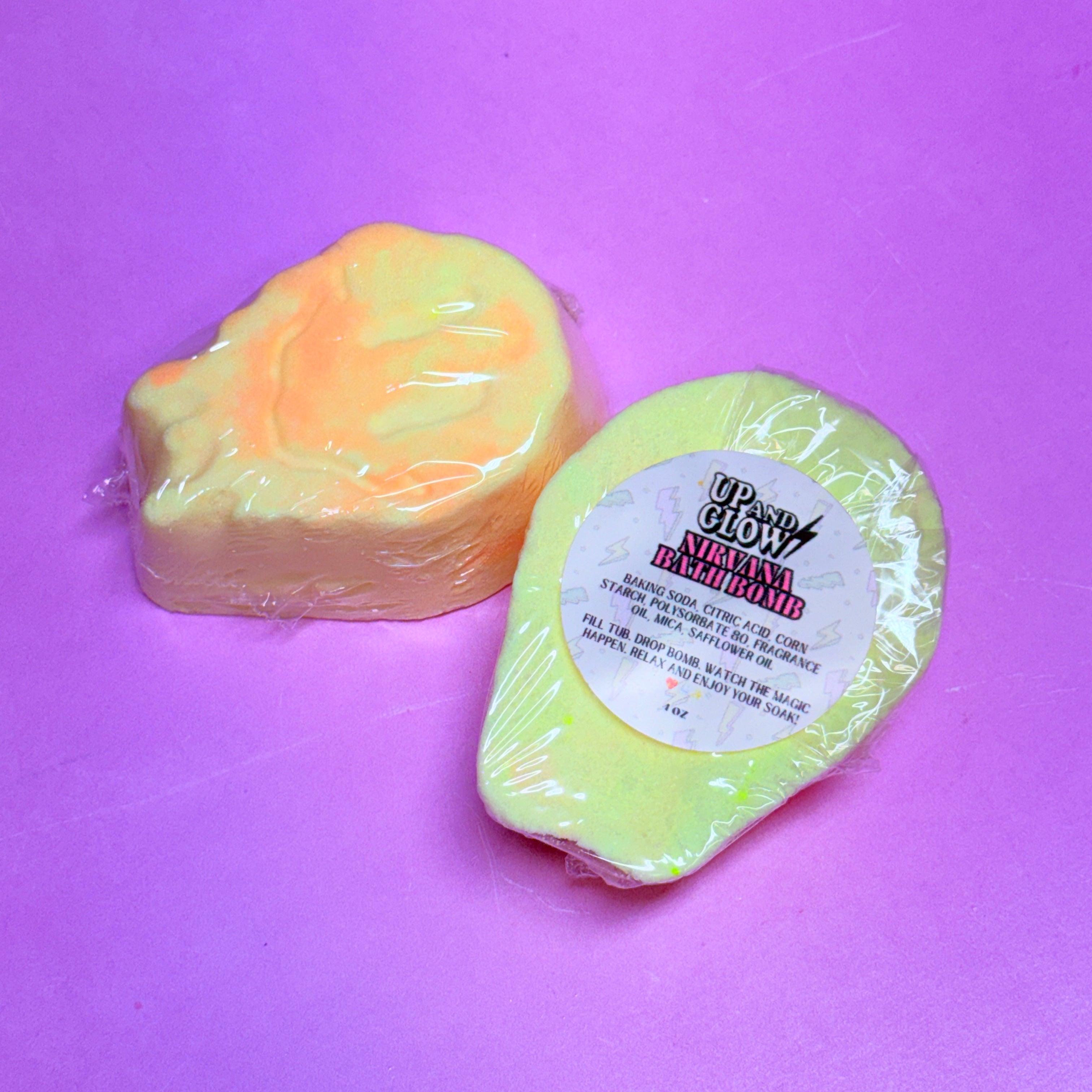 Smiley face- Nirvana Bath Bomb