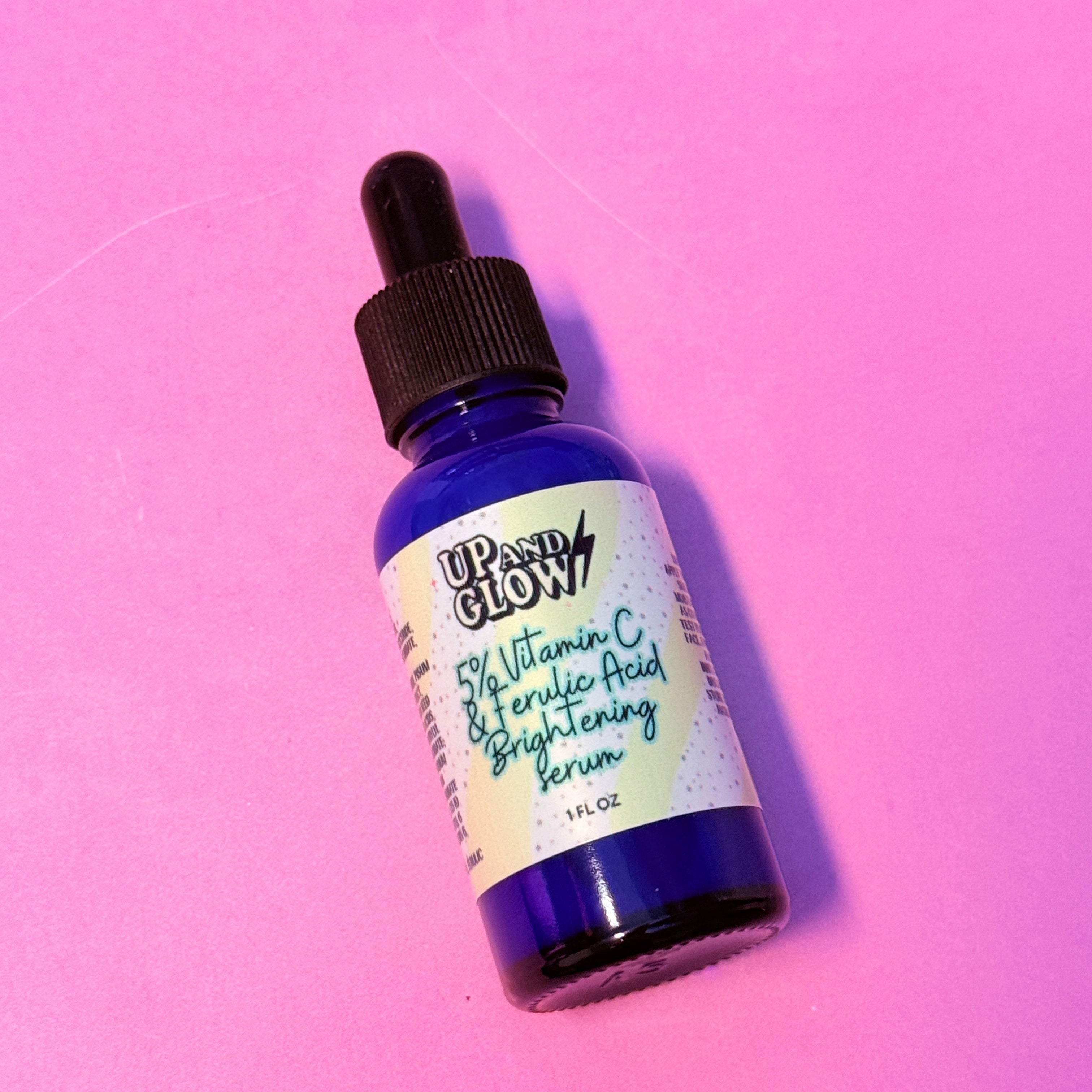 5% Vitamin C, CoQ-10 & Ferulic Acid- Brightening Facial Serum