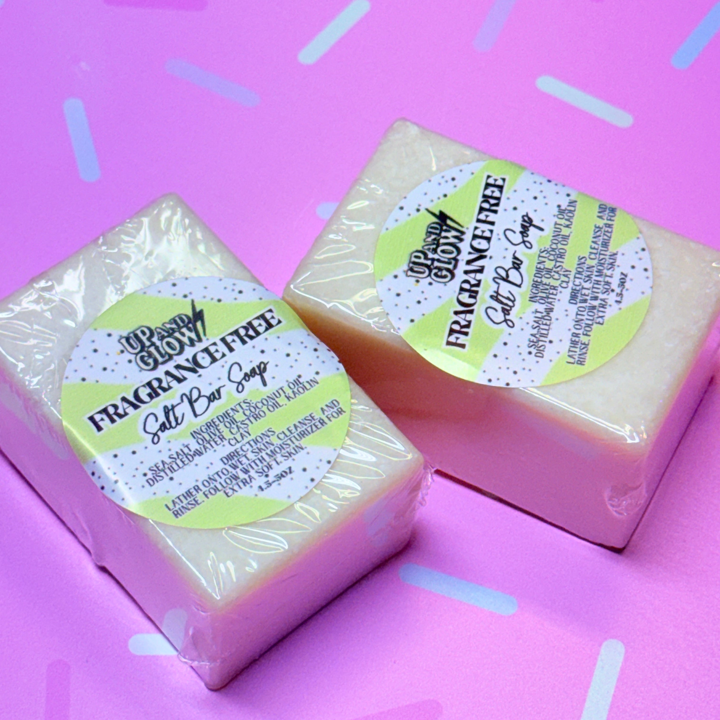 Fragrance free -  Sea Salt Bar