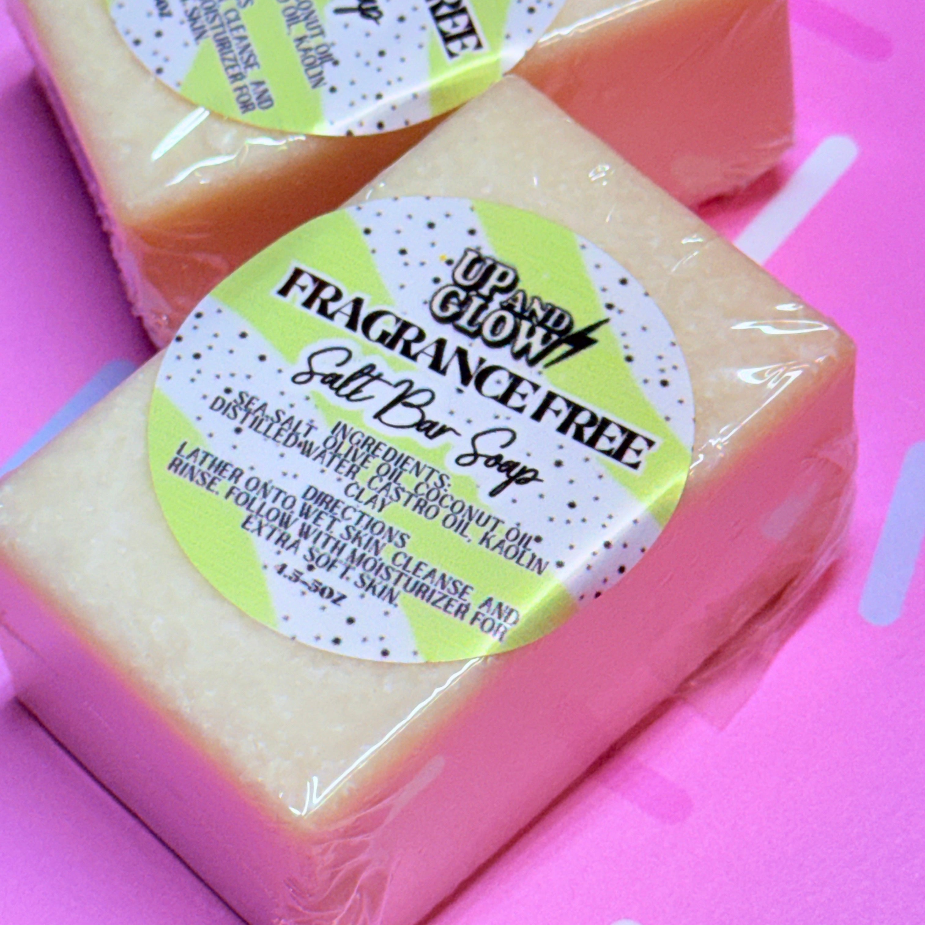 Fragrance free -  Sea Salt Bar