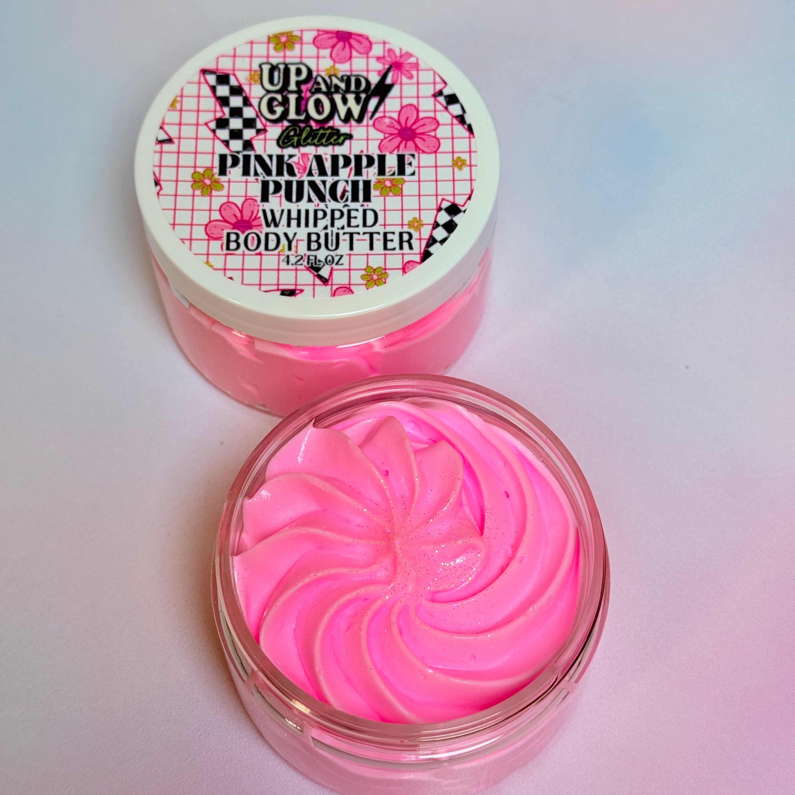 Pink Apple Punch- Holographic infused - Whipped Body Butter