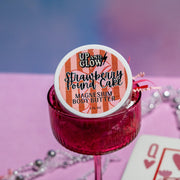 Strawberry Pound Cake - Magnesium Body Butter - Up & Glowmagnesium body butter
